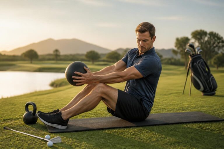 Golf-Fitness: 7 Übungen für mehr Beweglichkeit, Rumpfstabilität und einen besseren Golfschwung