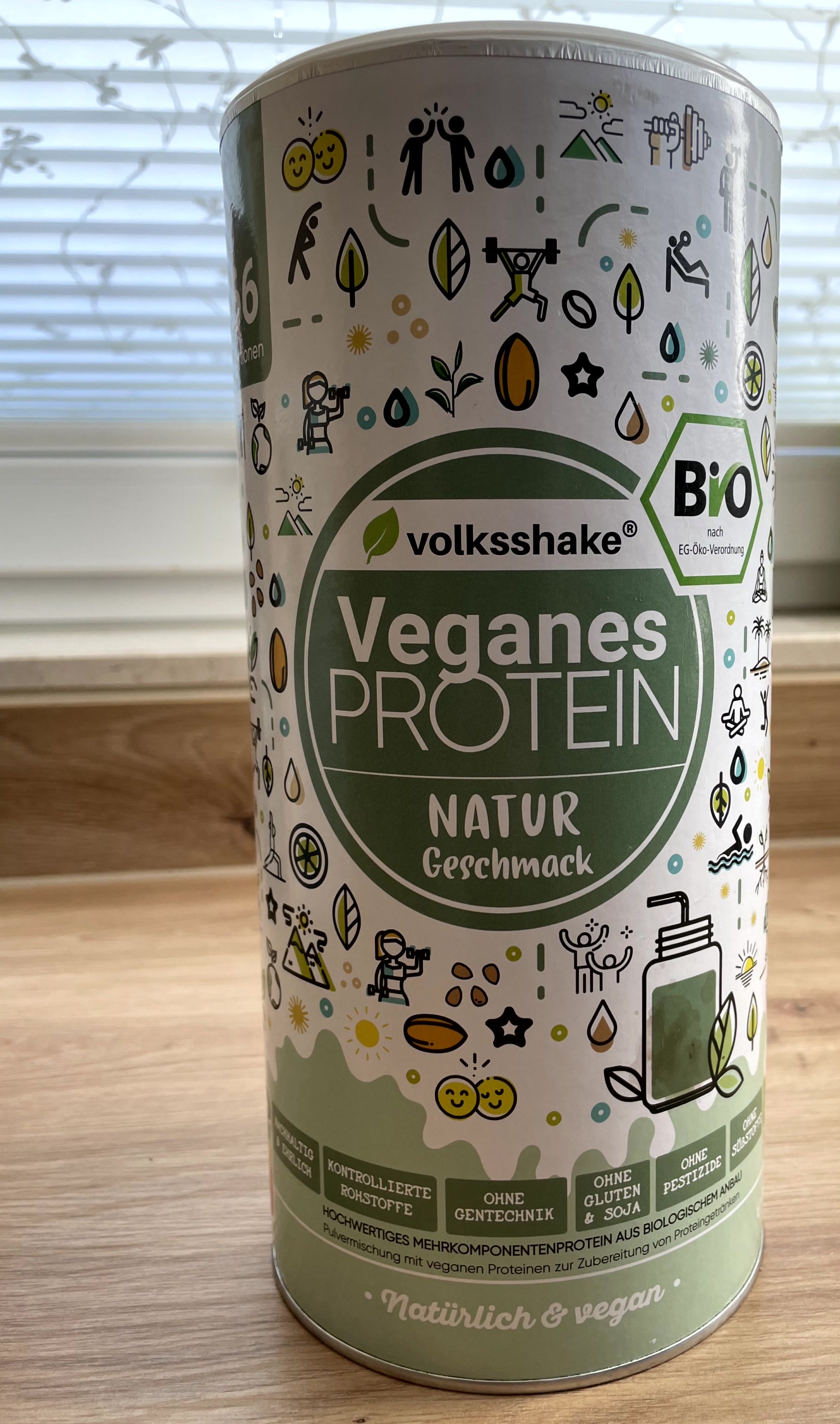 Volksshake Veganes Bio Protein